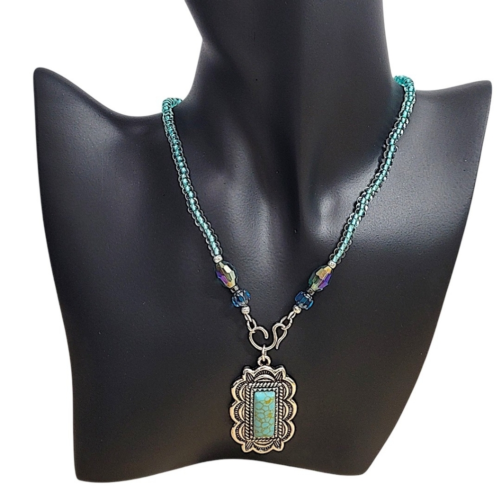 Hand Crafted Two Pendant(s) Necklace - Picture 3 of 7